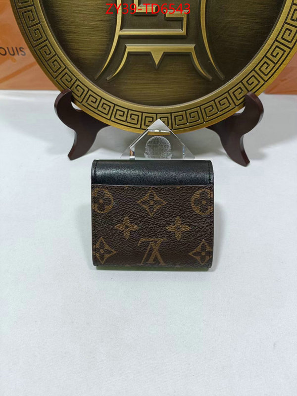 LV Bags(4A)-Wallet,new ,ID: TD6543,$: 39USD