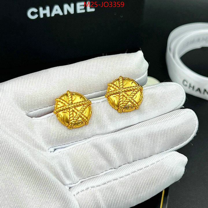 Jewelry-Chanel,replicas , ID: JO3359,$: 25USD