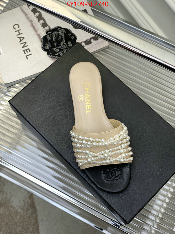 Women Shoes-Chanel,fake designer , ID: SE2740,$: 109USD