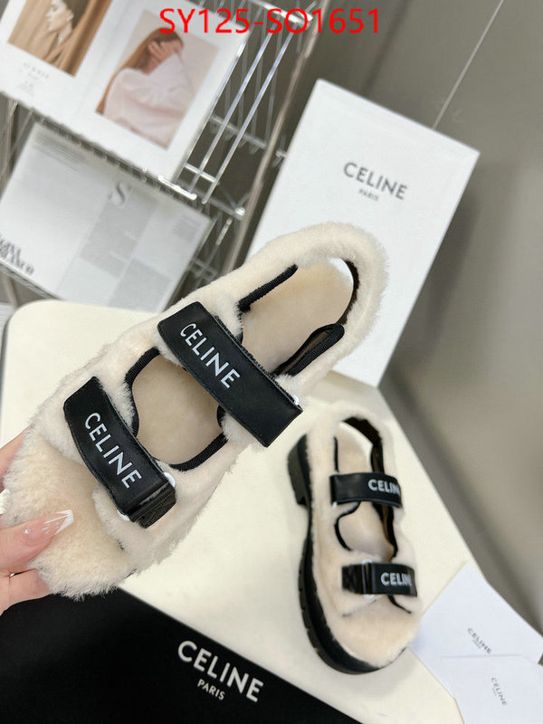 Women Shoes-CELINE,cheap , ID: SO1651,$: 125USD