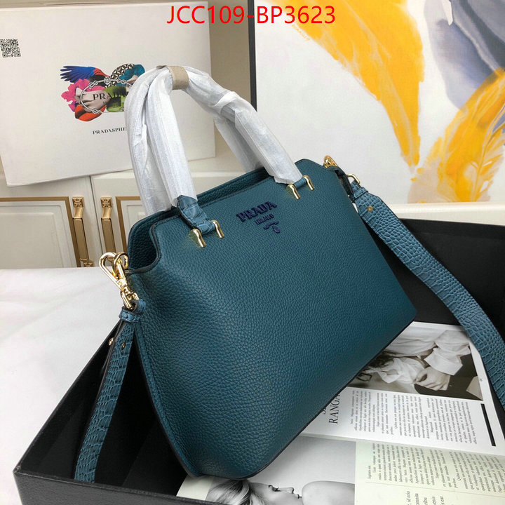 Prada Bags(4A)-Handbag-,buy best quality replica ,ID: BP3623,$: 109USD