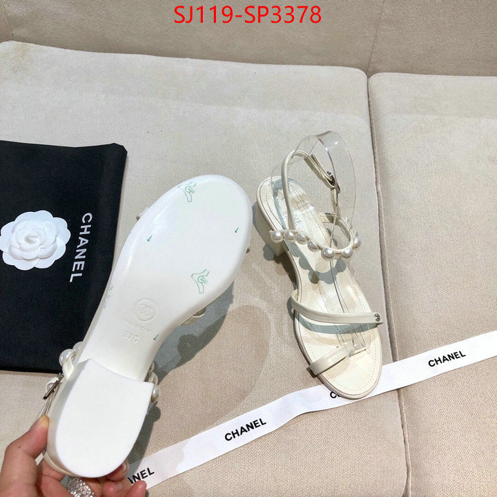 Women Shoes-Chanel,mirror copy luxury , ID: SP3378,$: 119USD