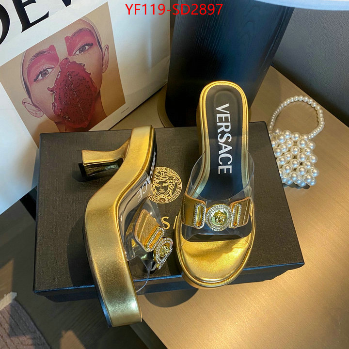 Women Shoes-Versace,2023 aaaaa replica customize , ID: SD2897,$: 119USD