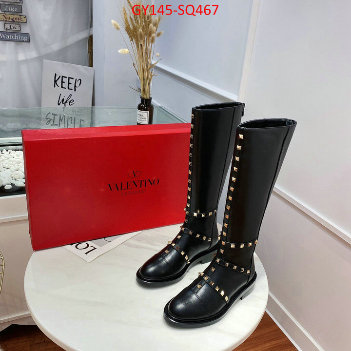 Women Shoes-Valentino,fake designer , ID: SQ467,$: 145USD