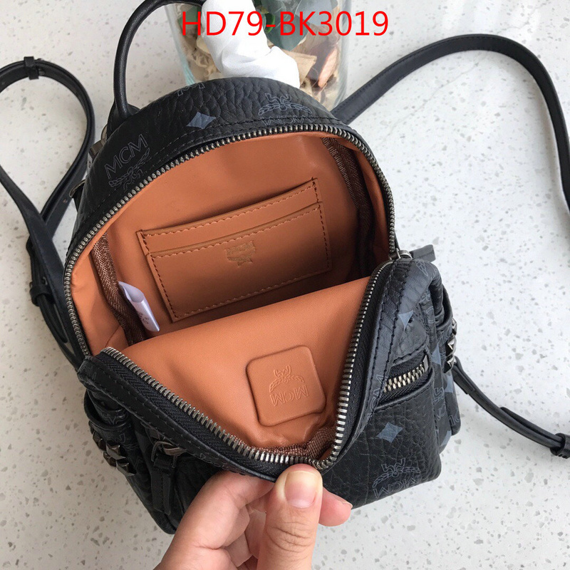 MCM Bags(TOP)-Backpack-,ID: BK3019,$: 105USD