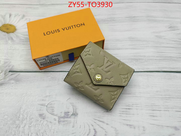 LV Bags(4A)-Wallet,7 star replica ,ID: TO3930,$: 55USD
