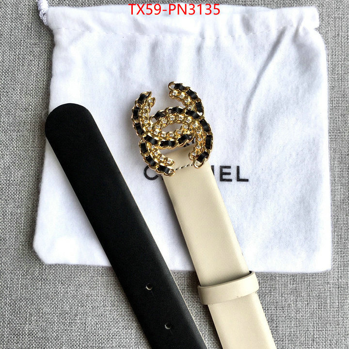 Belts-Chanel,high quality , ID: PN3135,$: 59USD