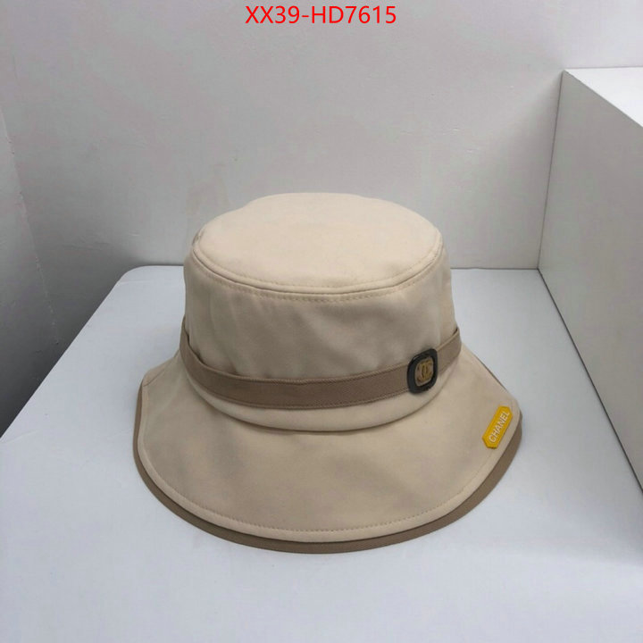 Cap (Hat)-Chanel,what is a 1:1 replica , ID: HD7615,$: 39USD