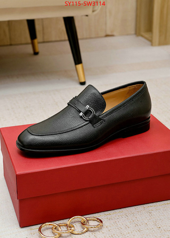 Men shoes-Ferragamo,luxury 7 star replica , ID: SW3114,$: 115USD