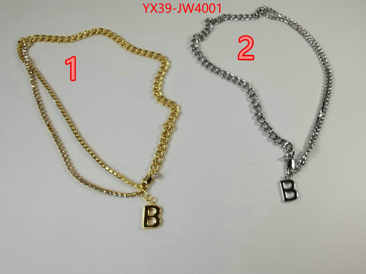 Jewelry-Balenciaga,knockoff , ID: JW4001,$: 39USD