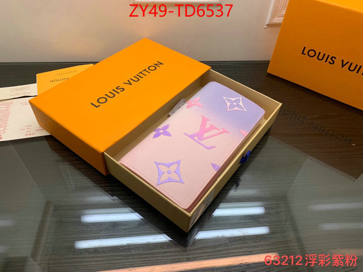 LV Bags(4A)-Wallet,best aaaaa ,ID: TD6537,$: 49USD