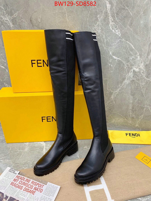 Women Shoes-Fendi,replica , ID: SD8582,$: 129USD