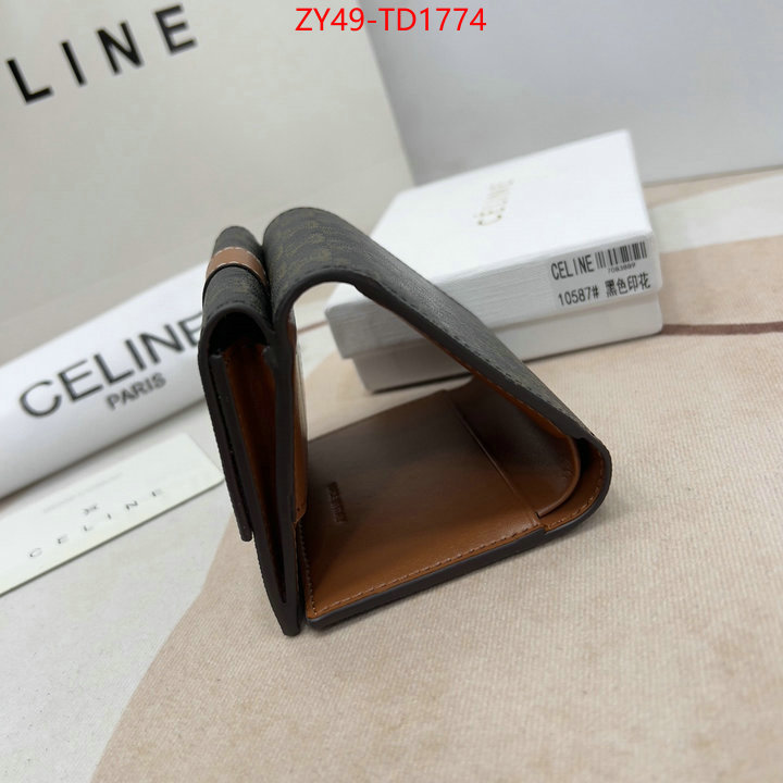 CELINE Bags(4A)-Wallet,designer 7 star replica ,ID: TD1774,$: 49USD