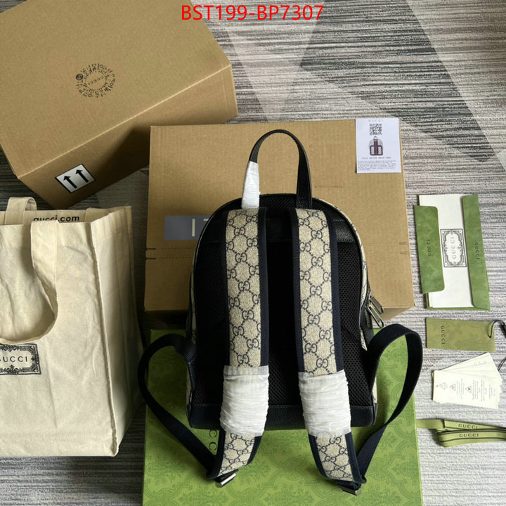 Gucci Bags(TOP)-Backpack-,buy high quality cheap hot replica ,ID: BP7307,$: 199USD