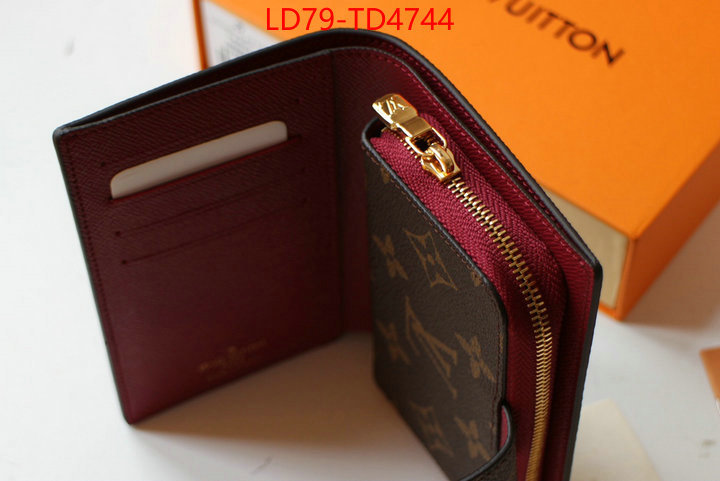 LV Bags(TOP)-Wallet,ID: TD4744,$: 79USD