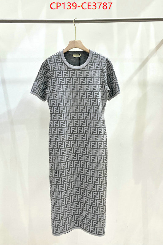 Clothing-Fendi,designer 1:1 replica , ID: CE3787,$: 139USD