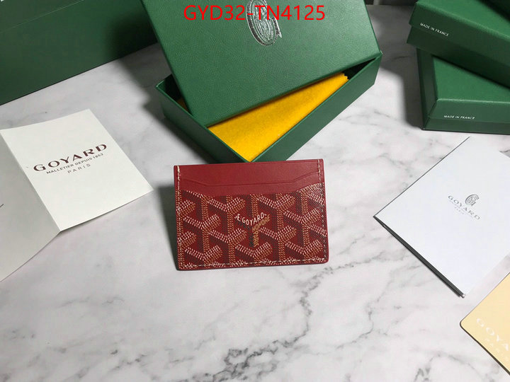 Goyard Bags(4A)-Wallet,what is a 1:1 replica ,ID: TN4125,$: 32USD