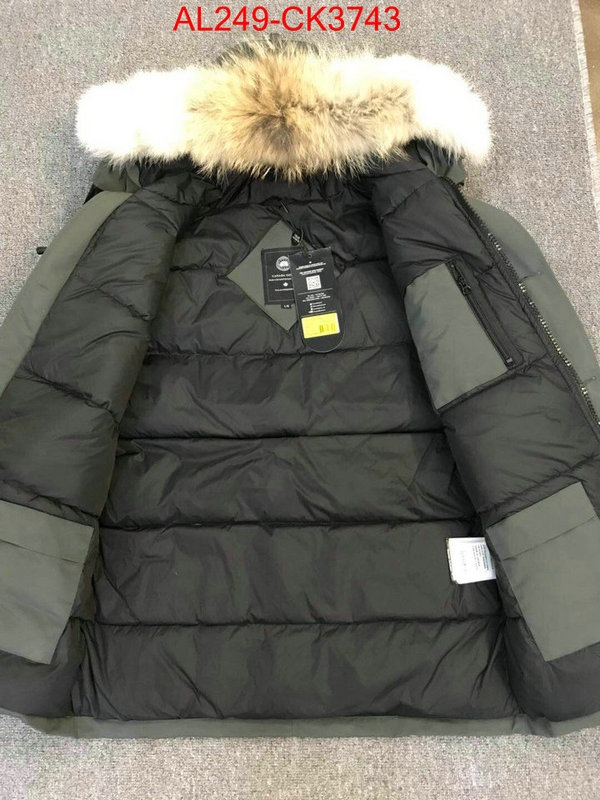 Down jacket Men-Canada Goose,perfect quality , ID: CK3743,$:249USD