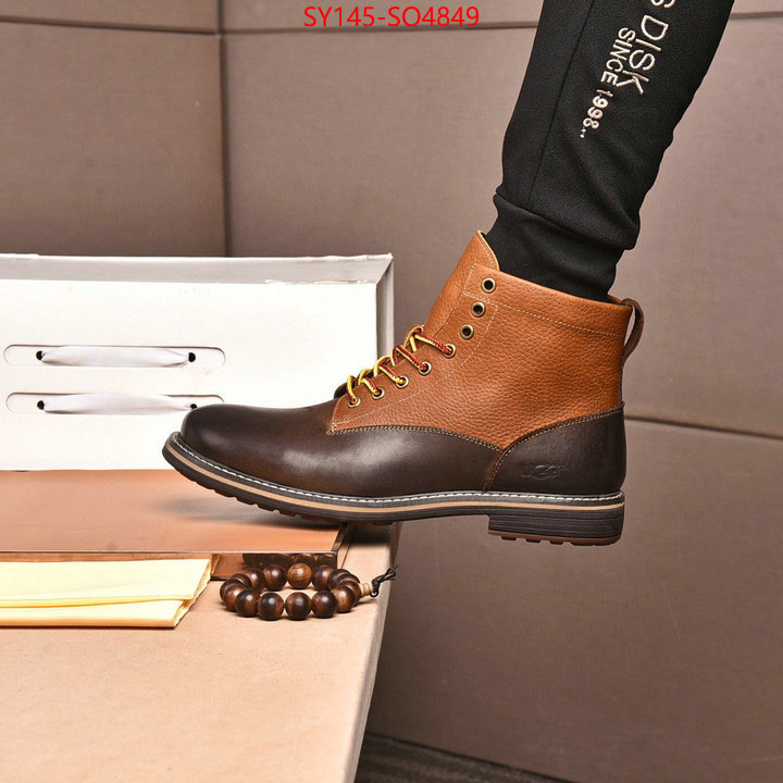 Men Shoes-Boots,designer fake , ID: SO4849,$: 145USD