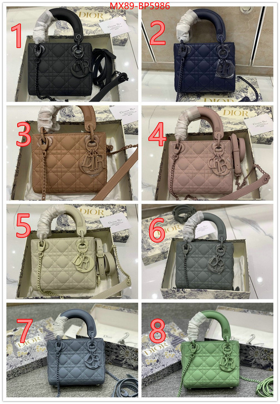 Dior Bags(4A)-Lady-,ID: BP5986,$: 89USD