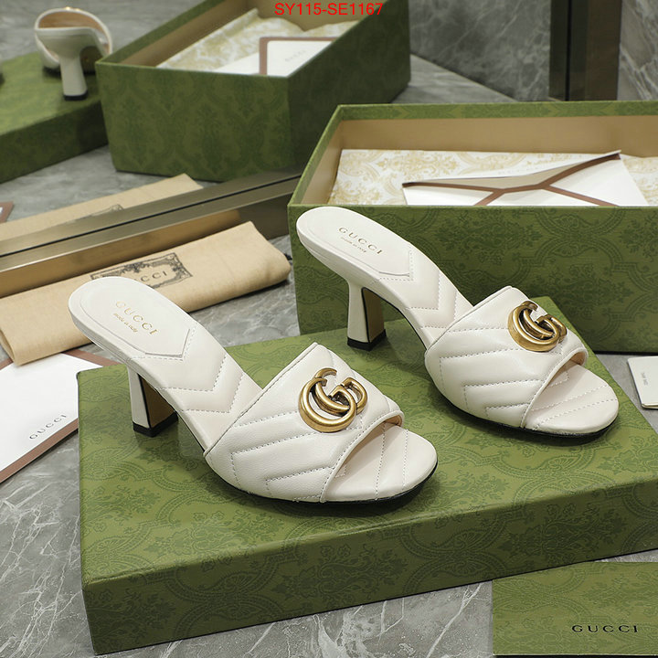 Women Shoes-Gucci,replica how can you , ID: SE1167,$: 115USD