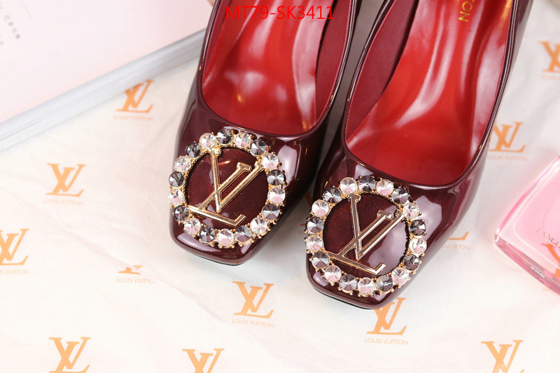 Women Shoes-LV,counter quality , ID: SK3411,$:79USD