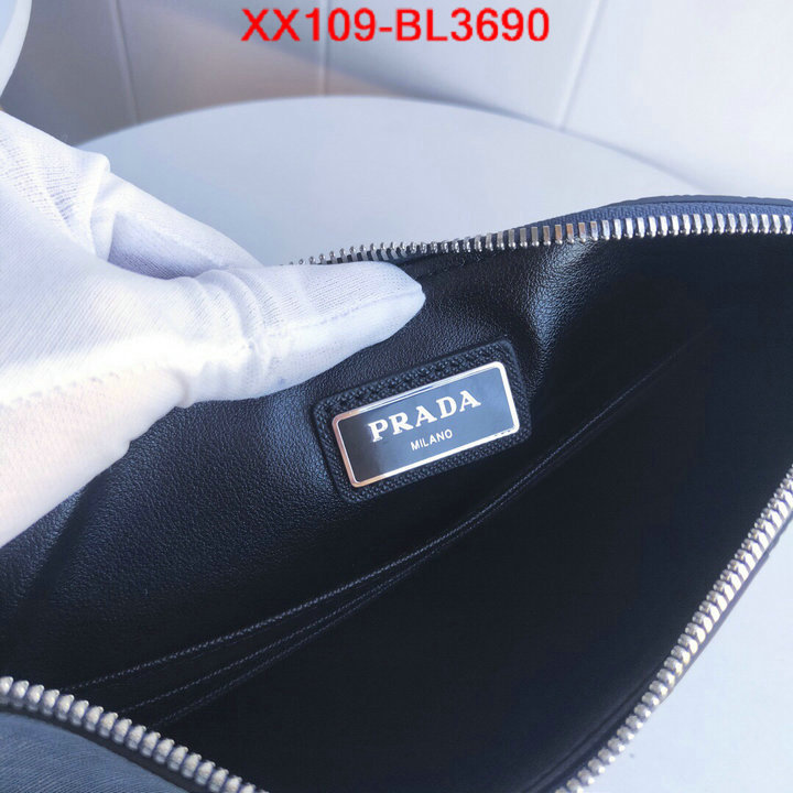 Prada Bags(TOP)-Clutch-,ID: BL3690,$: 109USD