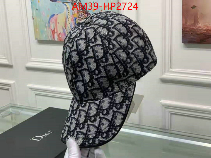 Cap (Hat)-Dior,fashion , ID: HP2724,$: 39USD