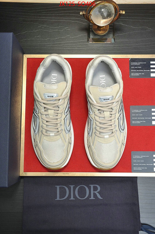 Men shoes-Dior,only sell high quality , ID: SO406,$: 125USD