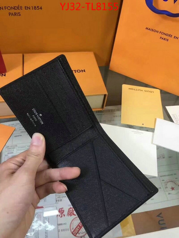 LV Bags(4A)-Wallet,ID: TL8155,$: 32USD