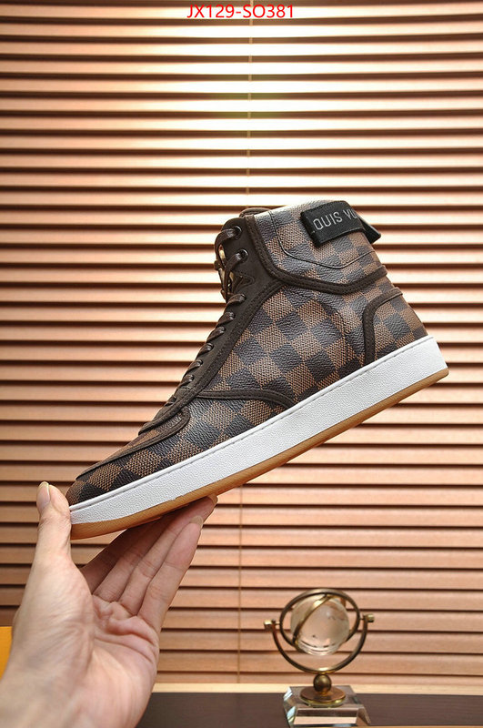 Men Shoes-LV,fake , ID: SO381,$: 129USD