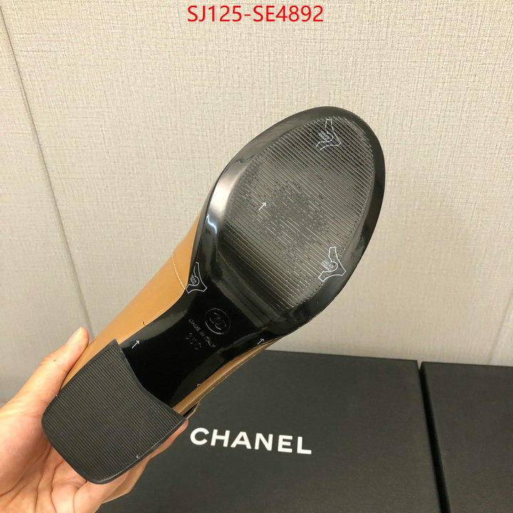 Women Shoes-Chanel,replica every designer , ID: SE4892,$: 125USD