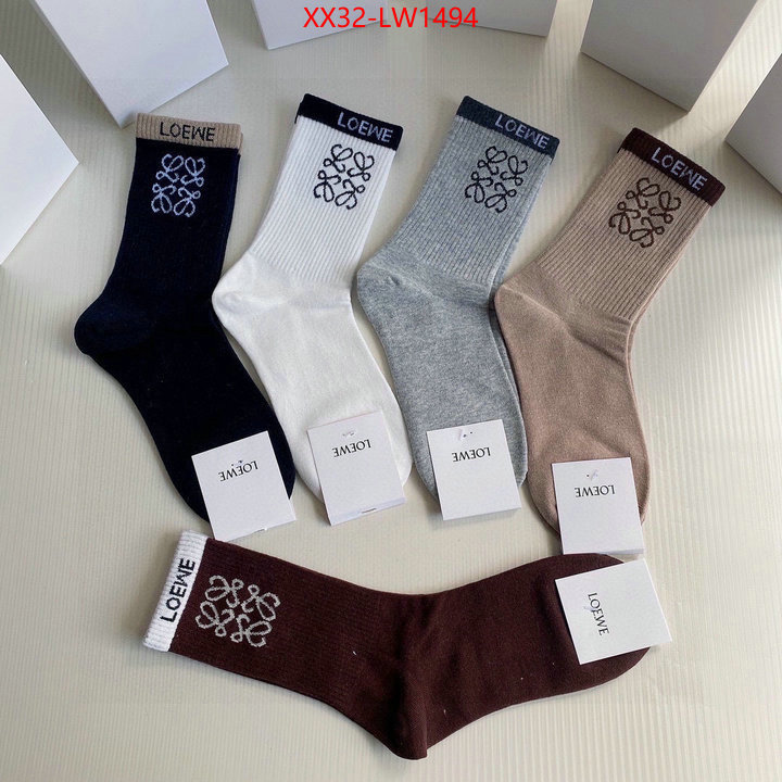 Sock-Loewe,buy high-quality fake , ID: LW1494,$: 32USD