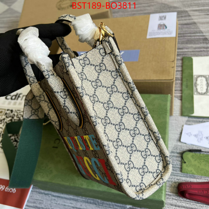 Gucci Bags(TOP)-Diagonal-,new designer replica ,ID: BO3811,$: 189USD