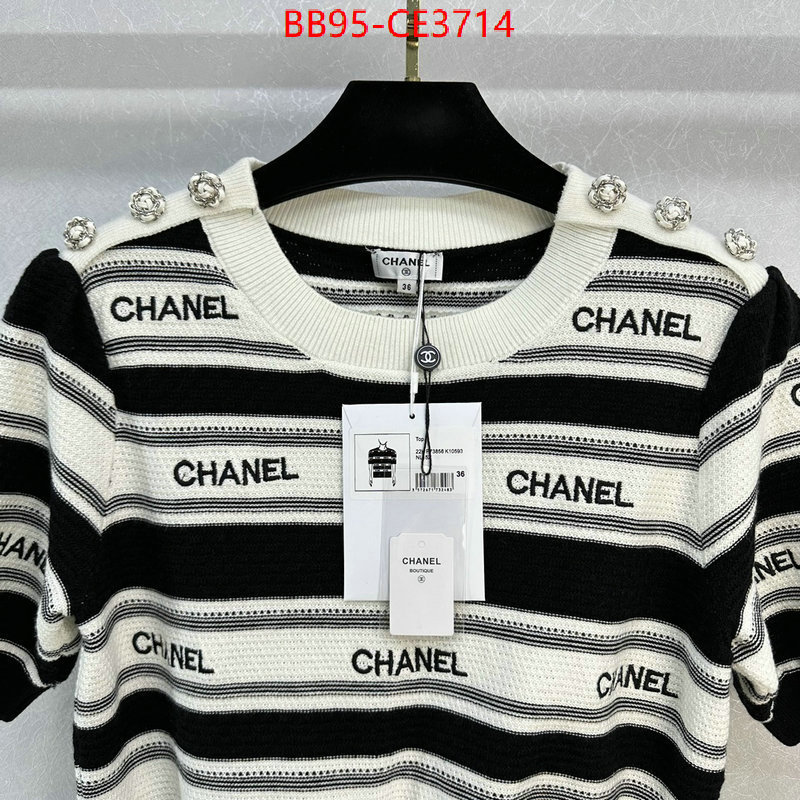 Clothing-Chanel,replica wholesale ,ID: CE3714,$:95USD