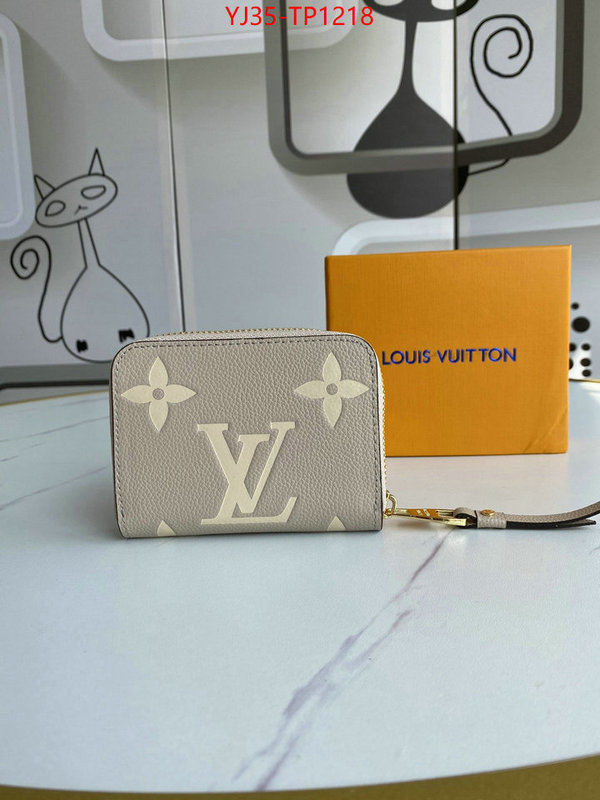 LV Bags(4A)-Wallet,ID: TP1218,$: 35USD