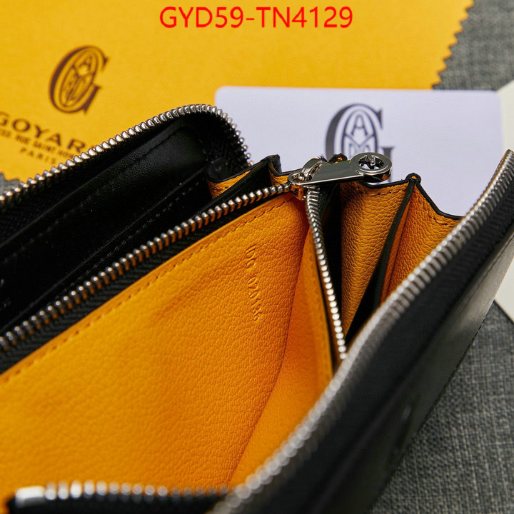 Goyard Bags(4A)-Wallet,aaaaa replica designer ,ID: TN4129,$: 59USD