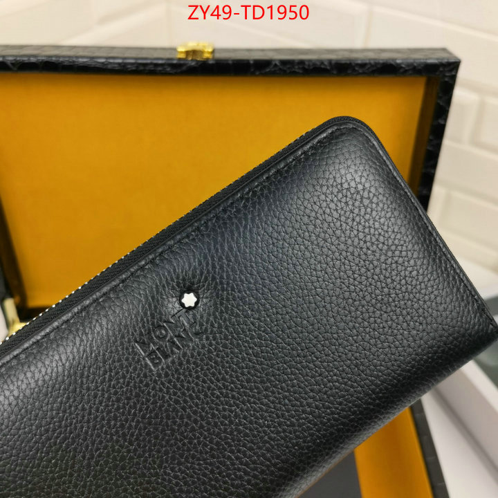 Montblanc Bags (4A)-Wallet,buying replica ,ID: TD1950,$: 49USD