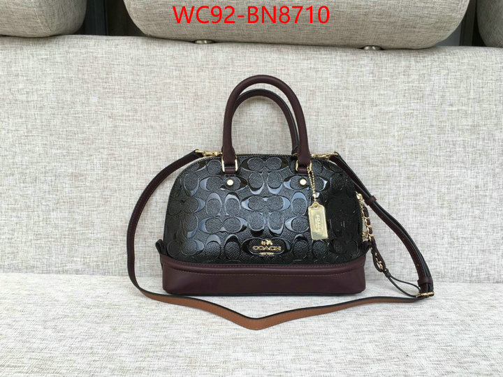 Coach Bags(4A)-Diagonal,most desired ,ID: BN8710,$: 92USD