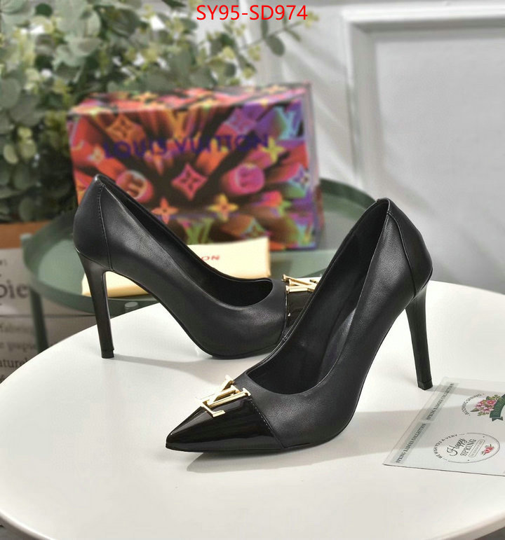 Women Shoes-LV,how to buy replica shop , ID: SD974,$: 95USD