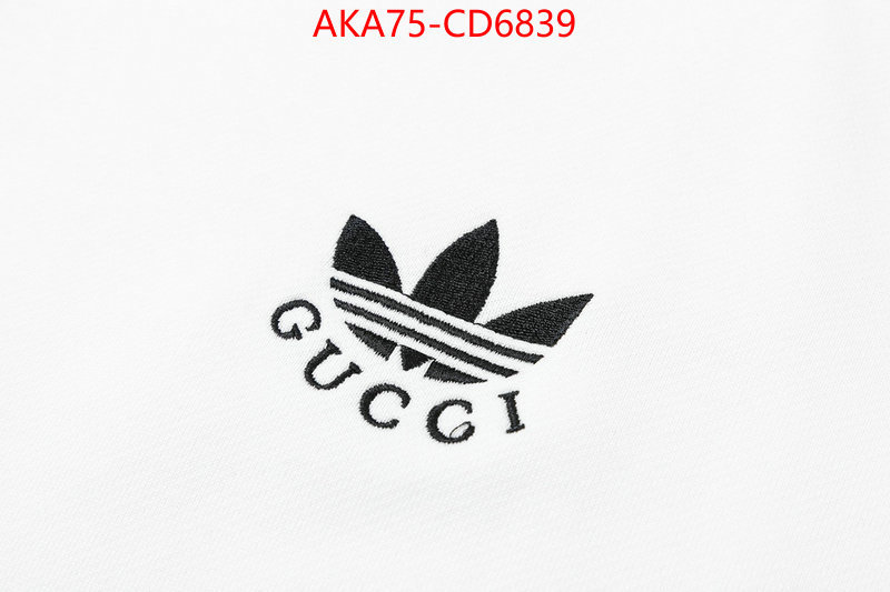 Clothing-Gucci,replica wholesale , ID: CD6839,$: 75USD