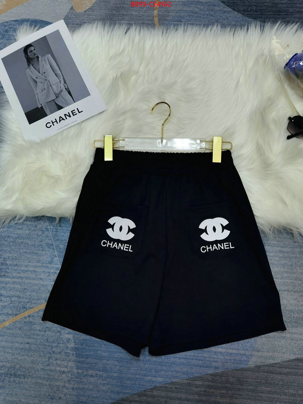 Clothing-Chanel,found replica , ID: CE4982,$: 99USD