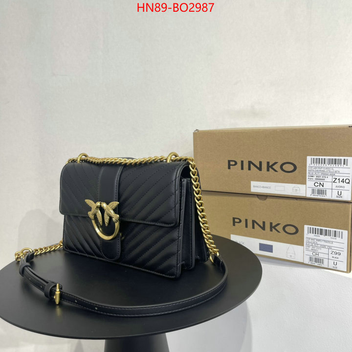 PINKO Bags(4A)-Diagonal-,what are the best replica ,ID: BO2987,$: 89USD