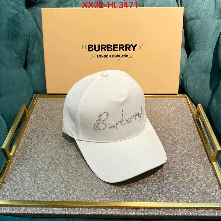 Cap (Hat)-Burberry,fake high quality , ID: HL3471,$: 32USD