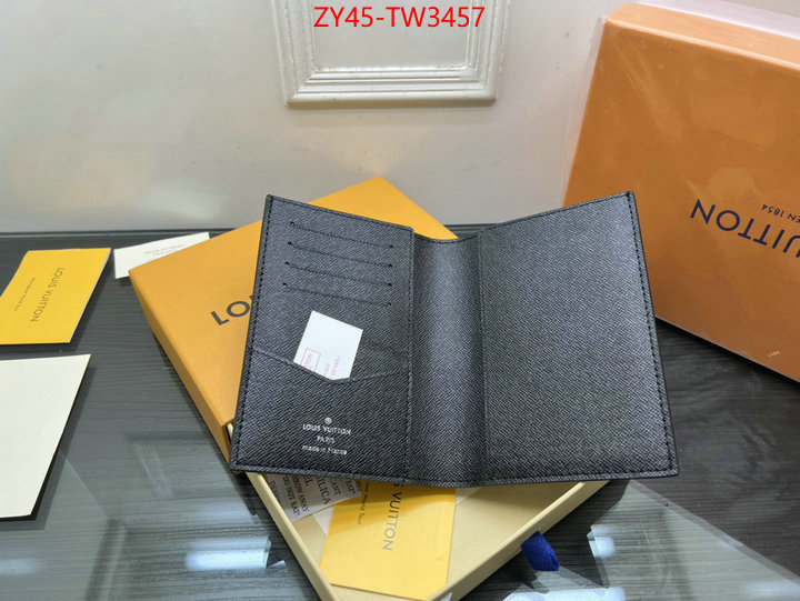 LV Bags(4A)-Wallet,high quality replica ,ID: TW3457,$: 45USD