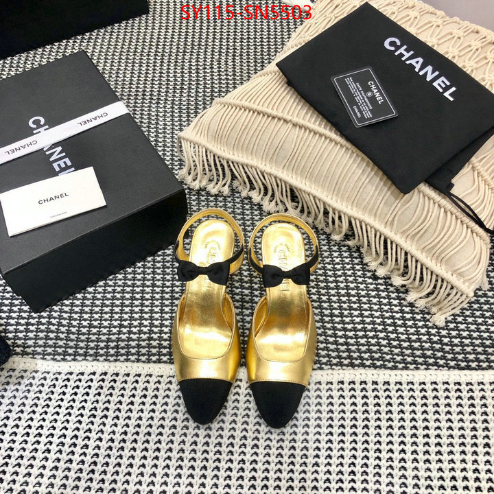 Women Shoes-Chanel,the quality replica , ID: SN5503,$: 115USD