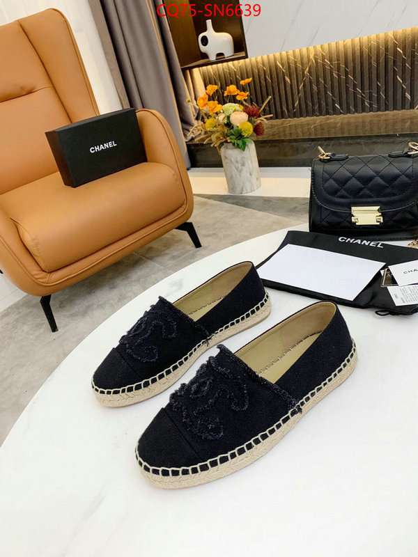 Women Shoes-Chanel,shop designer replica , ID: SN6639,$: 75USD