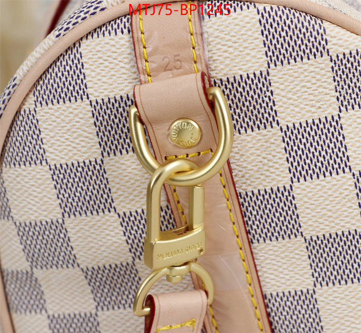 LV Bags(4A)-Speedy-,replica 1:1 ,ID: BP1245,$: 75USD