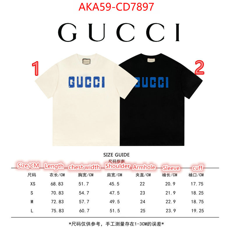 Clothing-Gucci,high quality perfect , ID: CD7897,$: 59USD