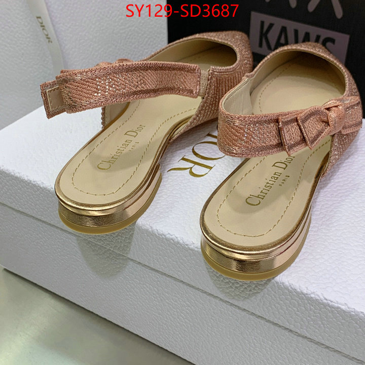 Women Shoes-Dior,what is top quality replica , ID: SD3687,$: 129USD